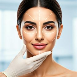 Plastic,Surgery,:,Portrait,Of,Young,,Middle,Eastern,Beautiful,And